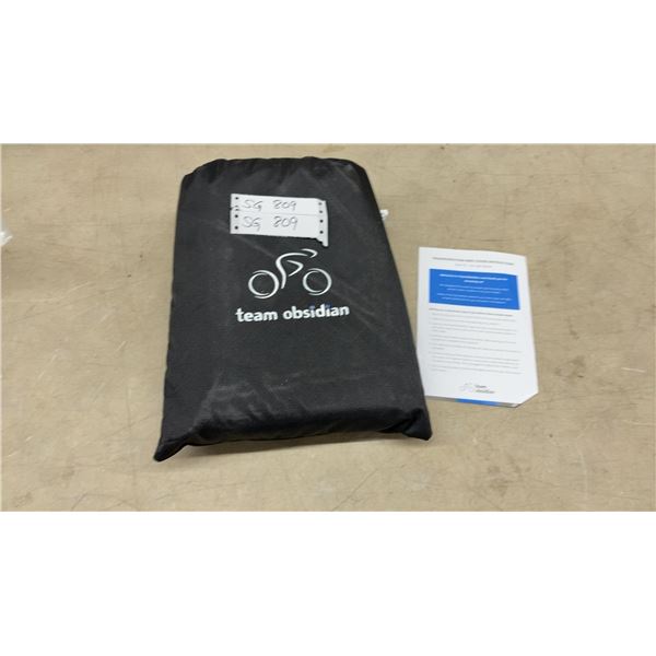 New Team Obsidian Transportation Bike Cover, Size XL, Fits 2 Bikes