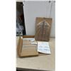 Image 1 : New Kitchen Metal Cabinet/Counter Shelf Organizer and Acacia Wood Cutting Board