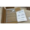 Image 2 : New Kitchen Metal Cabinet/Counter Shelf Organizer and Acacia Wood Cutting Board