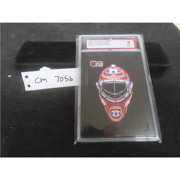 Graded Patrick Roy "The Mask" Card