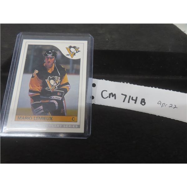 Mario Lemieux Pittsburgh Penguins Card