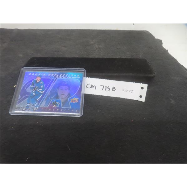 Macklin Celebrini San Jose Sharks Card