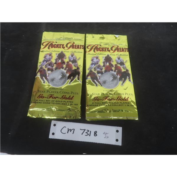 10 Hockey Greats Packs