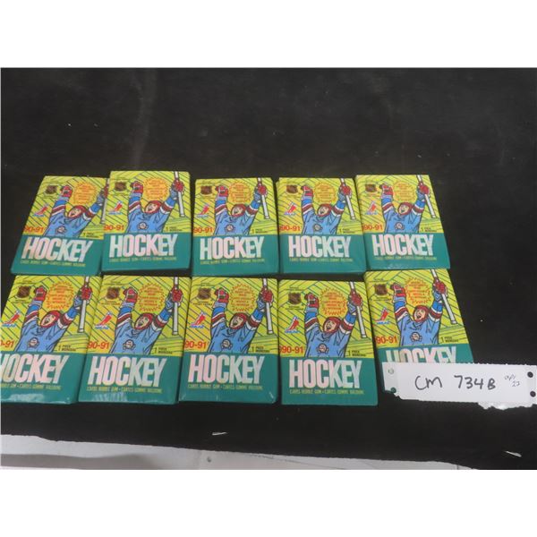 10 1990–91 O-Pee-Chee Hockey Packs