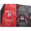 Image 2 : McDonald's 2006 Team Canada Complete Set of 6 Jerseys w/ Stand