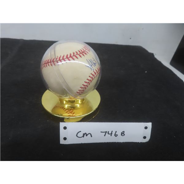 Signed Albert Belle Cleveland Indians Baseball
