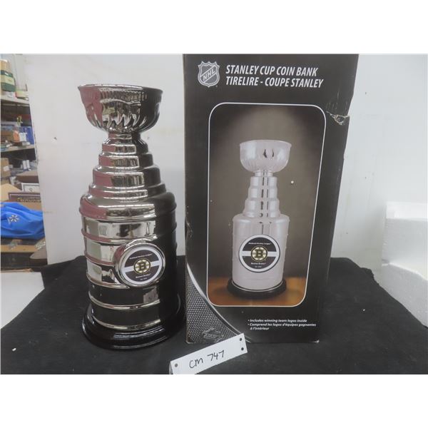 Boston Bruins Stanley Cup Coin Bank