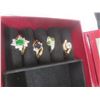 Image 9 : Vintage Necklaces, 2 Limage, Wrist Watch, Pill Holder, Shoe Necklace w/ Earrings, 4 Rings