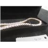 Image 4 : New 18K Gold Plated 4.0mm Princess Cut CZ Tennis Necklace, 18"