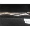 Image 6 : New 18K Gold Plated 4.0mm Princess Cut CZ Tennis Necklace, 18"