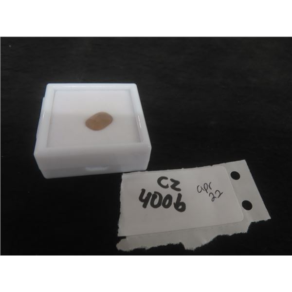 New 4.8ct Natural Imperial Topaz, Untreated, Emerald Cut, 8.0x11.0mm