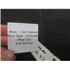 Image 4 : New 1.2ct Natural Blue Opal, Untreated, Pear Cut, 6.9x12.7mm