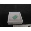 Image 2 : New 8.1ct Natural Emerald, Untreated, Emerald Cut, 10.1x15.3mm