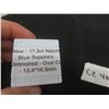 Image 3 : New 17.3ct Natural Blue Sapphire, Untreated, Oval Cut, 13.4x16.3mm