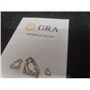 Image 4 : New 5.0ct Moissanite Lab Diamond, Round Brilliant Cut, GH-VVS1, GRA Report