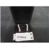 Image 1 : New 18K Gold Plated 4.0 TCW Princess Cut CZ Tassel Earrings, 1.5"