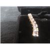 Image 4 : New 18K Gold Plated 4.0 TCW Princess Cut CZ Tassel Earrings, 1.5"