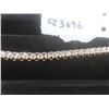 Image 3 : New 18K Gold Plated 4.0mm Princess Cut CZ Tennis Bracelet, Adjustable 7–8"