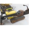 Image 4 : 6 Tonka Toys – Trencher, Excavator, Grader