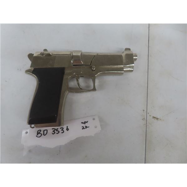 Vintage Silver Metal Cap Gun