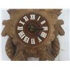 Image 4 : Vintage Hand-Carved Black Forest Wall Clock, 16" Tall
