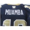 Image 6 : Winnipeg Blue Bombers Henoc Muamba Men's Large Football Jersey