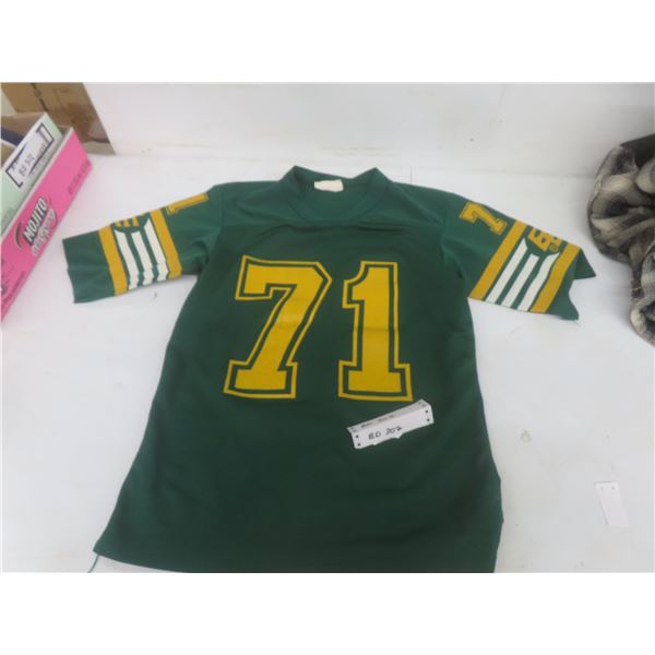 Edmonton Eskimos Waddell Smith Vintage 1980s Men's Medium Football Jersey
