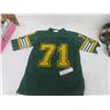 Image 1 : Edmonton Eskimos Waddell Smith Vintage 1980s Men's Medium Football Jersey