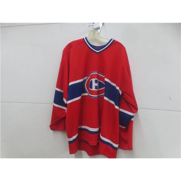 Vintage Montreal Canadiens Men's XL CCM Hockey Jersey, Made in Canada