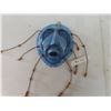 Image 1 : Vintage Indigenous Clay Mask, 9.5" Tall
