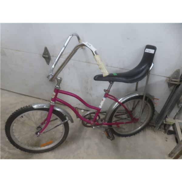 Vintage Eaton's Road King Boys Muscle Banana Seat Bicycle, Lowrider Handlebars