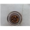 Image 4 : Over 8 lbs of Pennies in Purple Tinted Crescent Creamery Milk Bottle