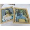 Image 7 : 2 Hand-Signed Vintage Tretchikoff Prints in Original Eaton's Frames, 15" x 13.5"