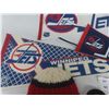 Image 4 : Vintage Winnipeg Jets Pennants, Thomas Steen Signed Game Puck, Toque, and More