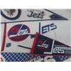 Image 5 : Vintage Winnipeg Jets Pennants, Thomas Steen Signed Game Puck, Toque, and More
