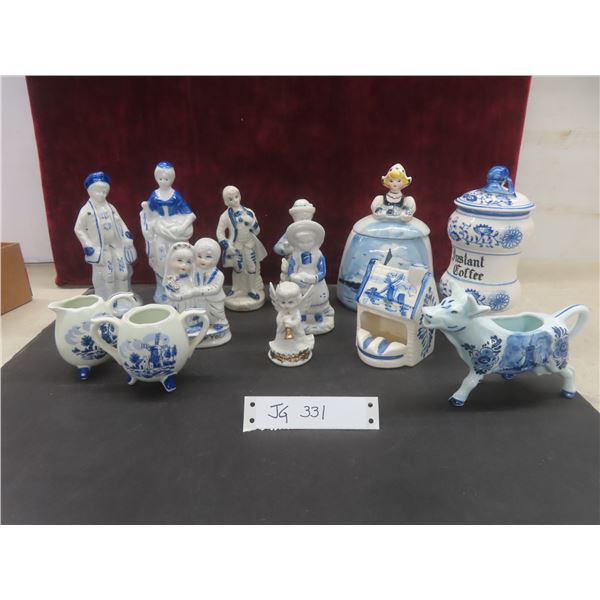 Windmill Holland Cow Creamer, Ashtray, and More