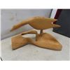 Image 5 : Box of Wooden Carvings Including Carved Head by LGP-Lourde, Tallest 19-1/2"