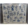 Image 2 : 3 Vintage Tattoo Sheets – Baseball Man, Policeman, Clown, and More