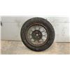 Image 7 : Vintage 1930s Truck Wire Spoke Wheel w/ Tire, 22" Rim, 33" Diameter