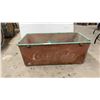Image 1 : Vintage Coca-Cola Metal Cooler Tub w/ 2 Bottle Openers