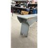 Image 2 : Gray Painted Wooden Bench, Approx. 6 ft Long