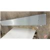Image 5 : Gray Painted Wooden Bench, Approx. 6 ft Long