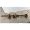 Image 2 : 72" Clamp and Metal Shaft Assembly w/ Mounting Brackets (for a Wood Mandrel Saw)