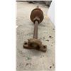 Image 3 : 72" Clamp and Metal Shaft Assembly w/ Mounting Brackets (for a Wood Mandrel Saw)