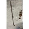 Image 6 : 72" Clamp and Metal Shaft Assembly w/ Mounting Brackets (for a Wood Mandrel Saw)