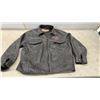 Image 6 : Team Canada Molson Brown Leather Style Jacket, Size Large