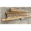 Image 3 : 10 Assorted Pressure-Treated 4x4 Lumber Posts on Pallet, 94" to 145" Long
