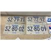 Image 2 : 7 Manitoba Semi License Plates and 6 Novelty Dealership Plates