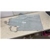 Image 1 : Gray Leather Welding Apron w/ Ties