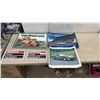 Image 1 : Team Quaker State NASCAR Poster, 1985 Winnipeg Blue Bombers Poster, Corvette Print, 2 Honda Decals